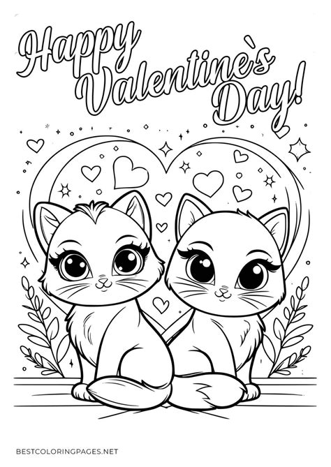 Valetines Day Coloring Pages