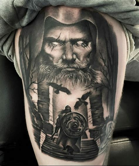 Valhalla Odin Tattoo