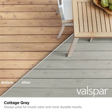 Valspar Greige Deck Stain