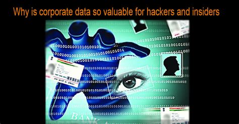 Valuable data for hackers