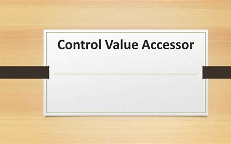 Value Accessor