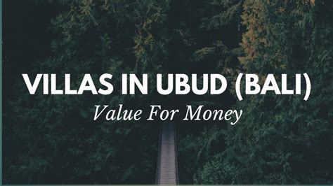 Value for Money Ubud