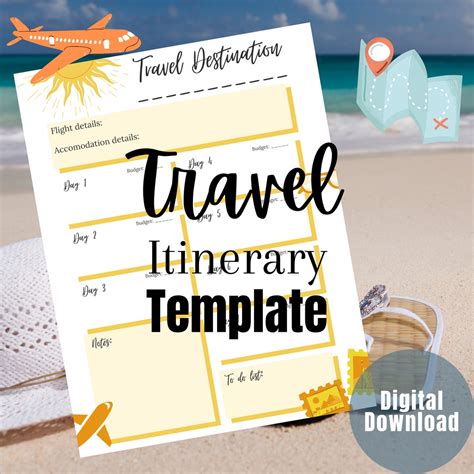 Value itinerary