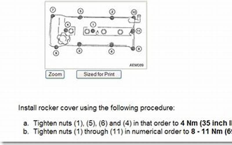 Valve Cover Torque Specs: Everything You Need to Know