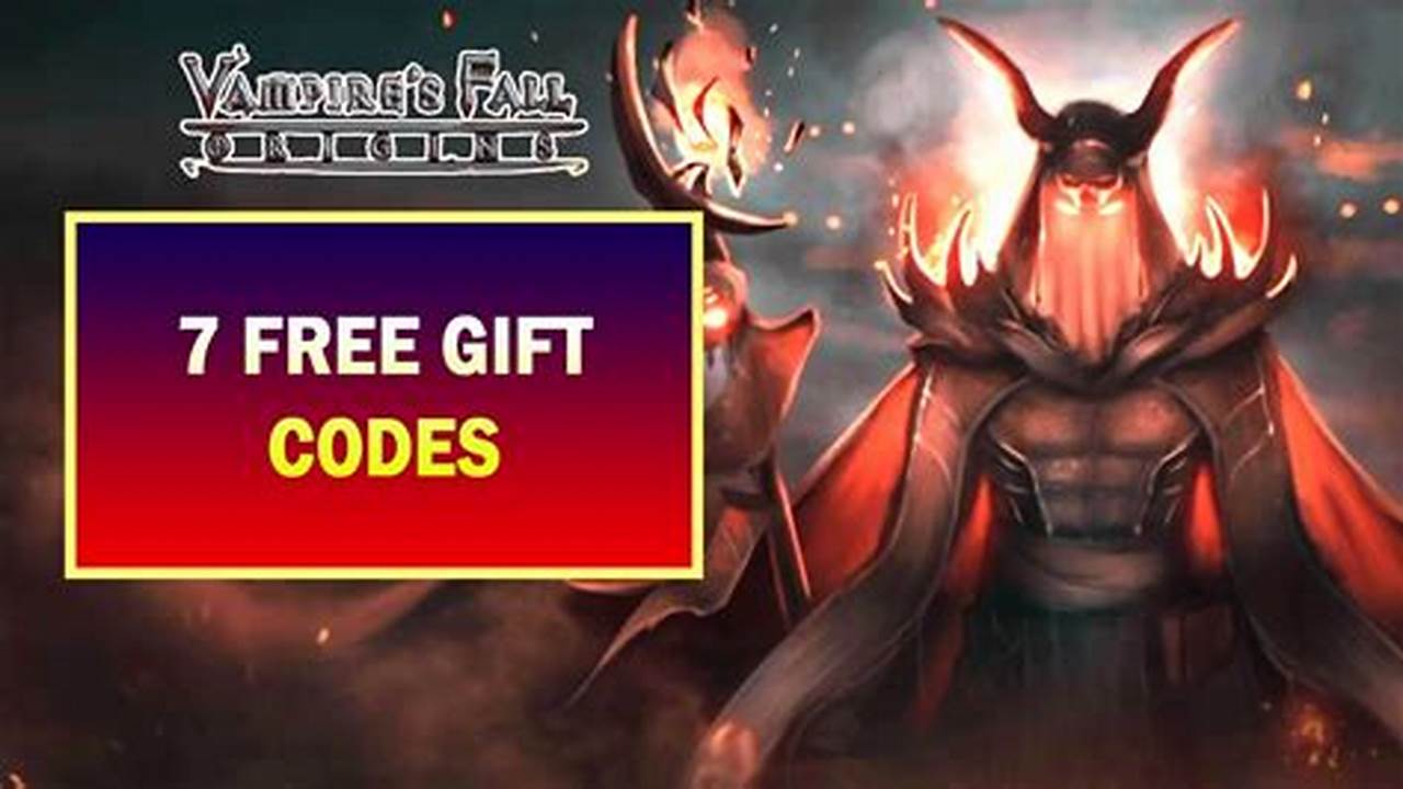 Vampire's Fall Redeem Code 2024