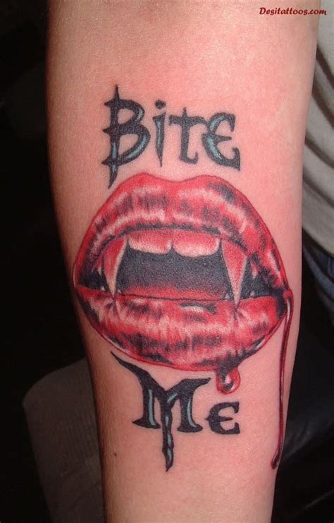 60 Vampire Tattoos For Men Bite Into Cool Designs