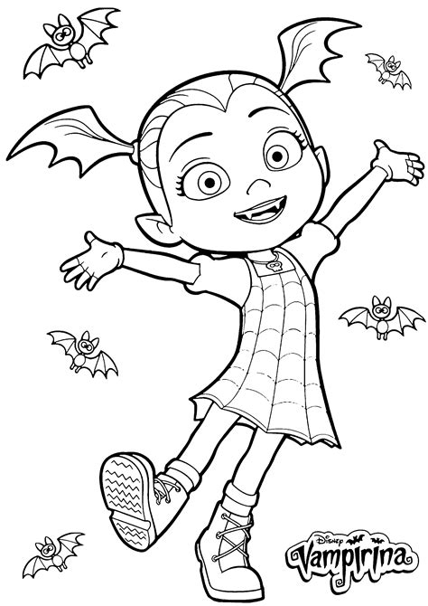 Vampirina Coloring Pages