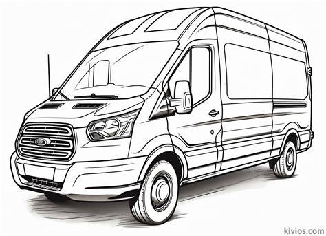 Van Coloring Pages