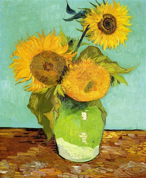 Van Gogh sunflowers