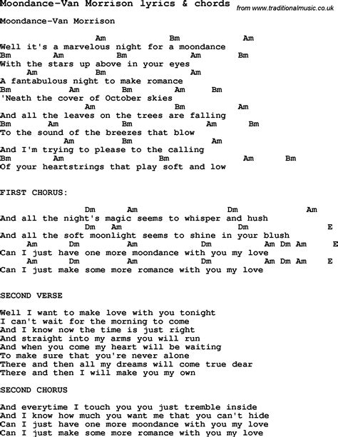 Van Morrison Lyrics