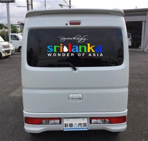 Van Stickers Design Sri Lanka