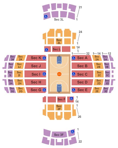 Vanderbilt Basketball Seating Chart