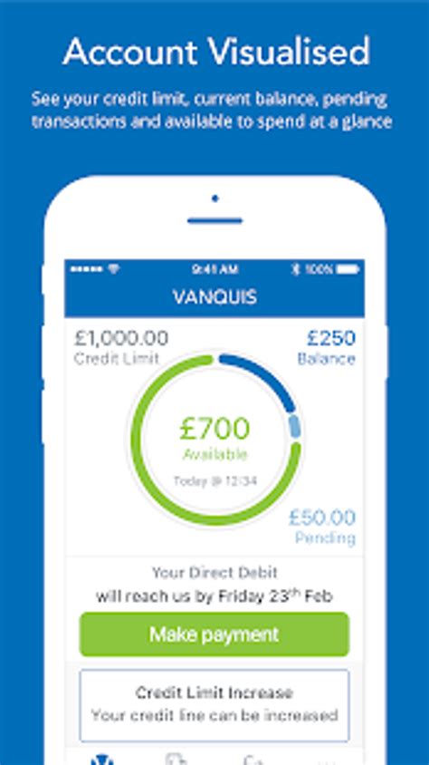 Vanquis App for Android