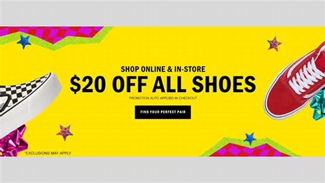 Vans 20 Off Promo Code
