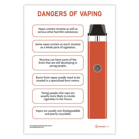 Vape Health Warning
