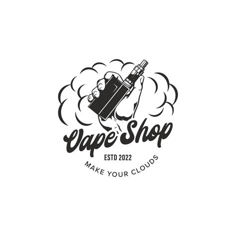 Vape Smoke Logo