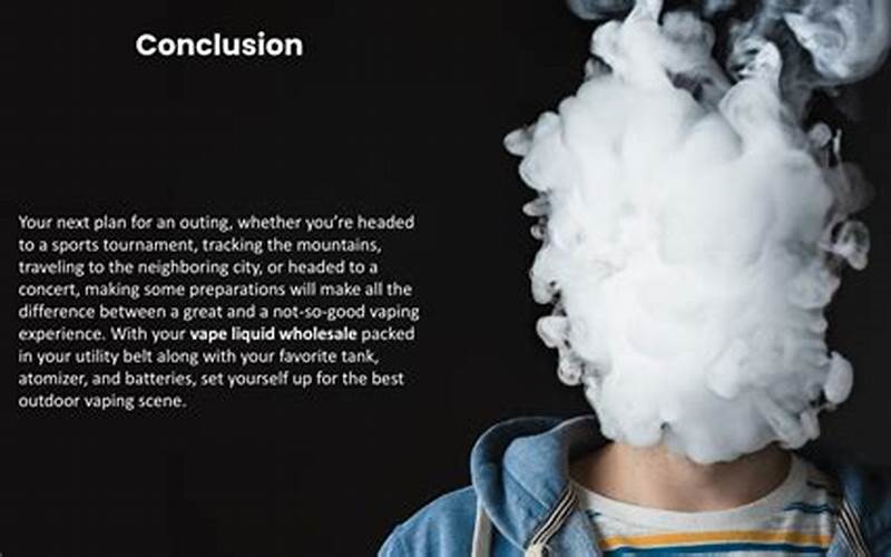Vaping Conclusion