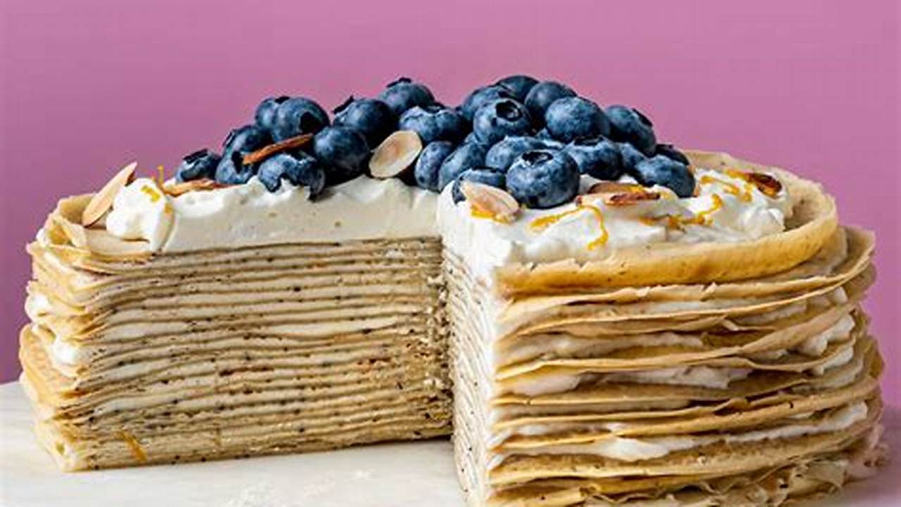 Variasi Crepes Cake, Resep6-10k