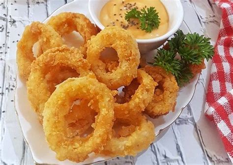 Tutorial membuat onion ring