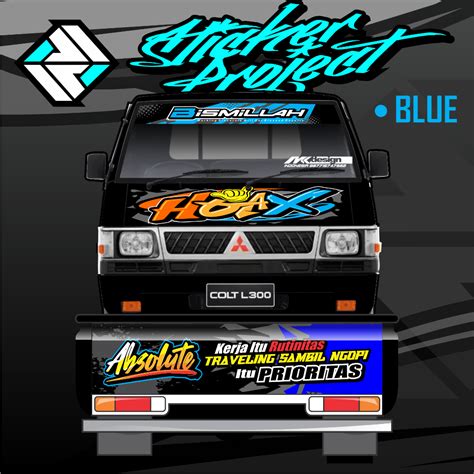 Variasi Stiker Mobil L300