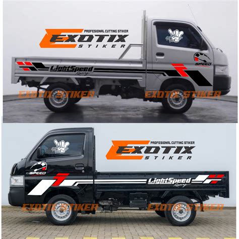 Variasi Stiker Mobil Pick Up