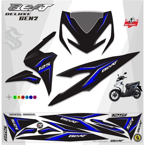 Variasi Stiker Motor Beat