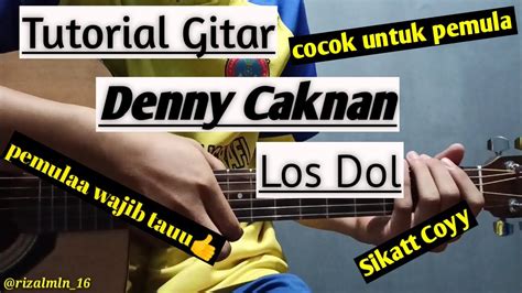 Variasi Chord Gitar Klebus Denny Caknan untuk Pemula