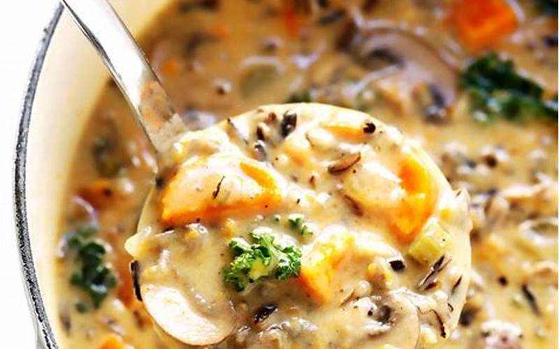 Variations Of Autumn Wild Rice Soup