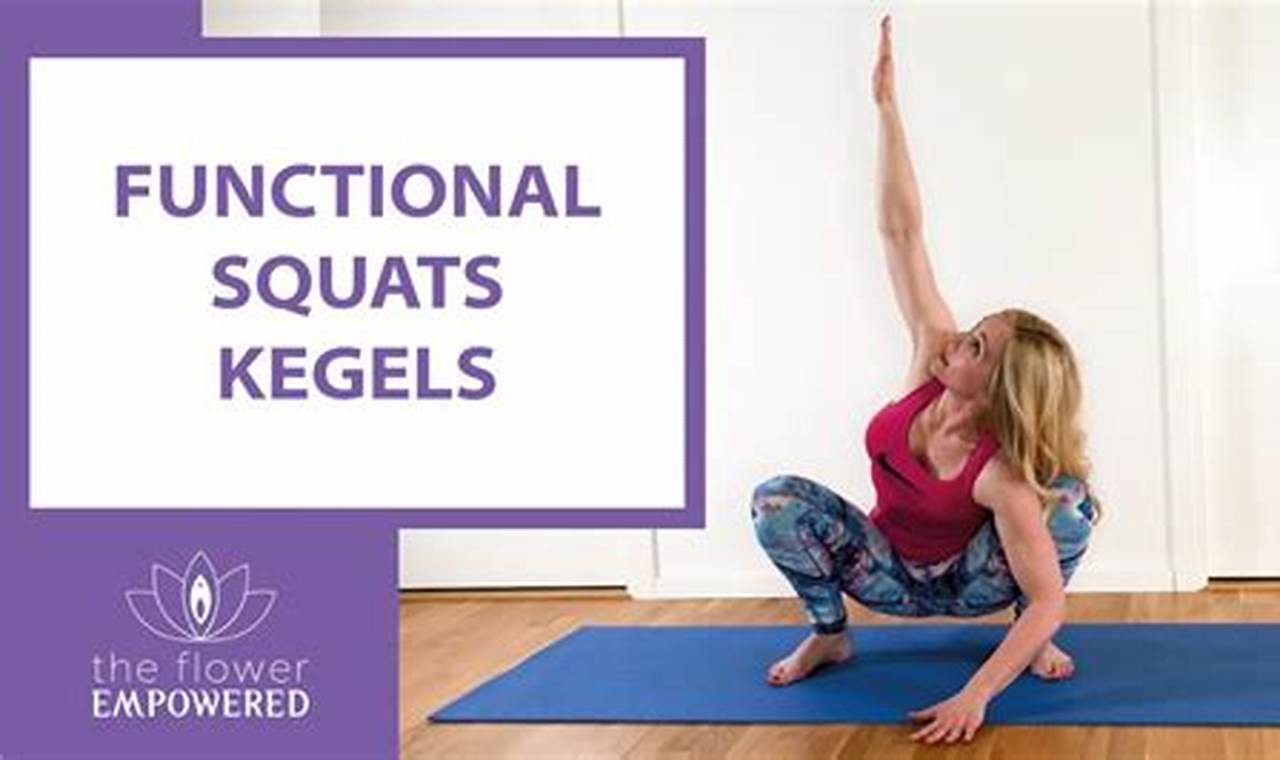 Variations of pelvic floor exercises: Kegels, squats