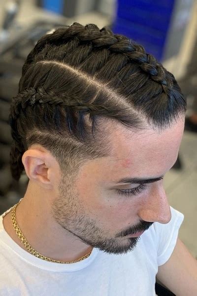Variations of French Braids for Men