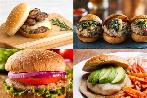 Variations of burgers