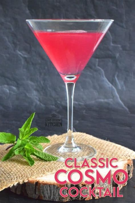 Variations on the Classic Cosmo Recipe
