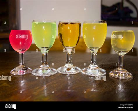 Variety of Polish vodka