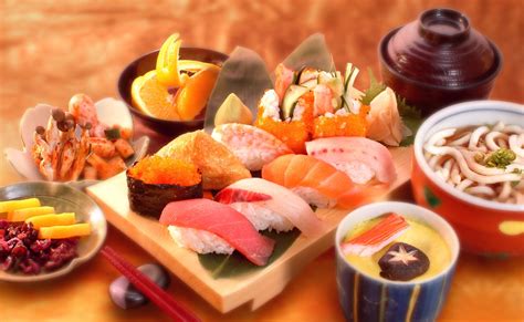 Variety of tastes in Japanese cuisine