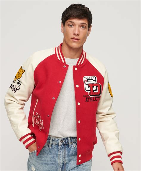 Varsity Bomber Jacket & T-shirt