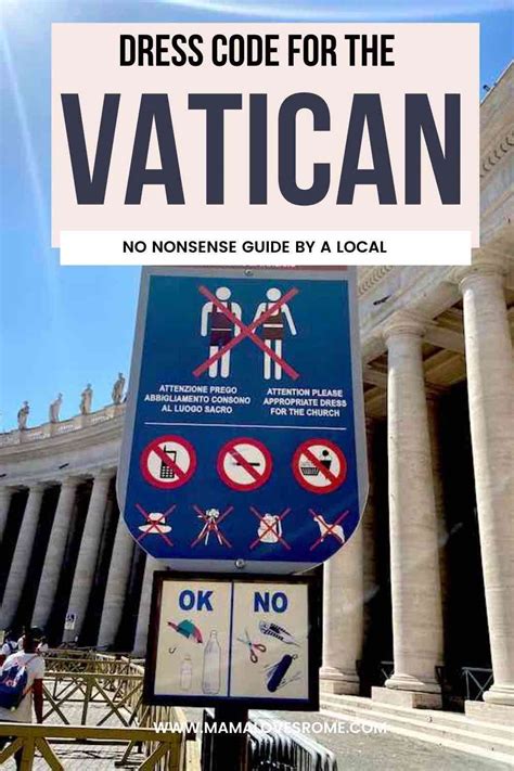 Vatican City Dress Code