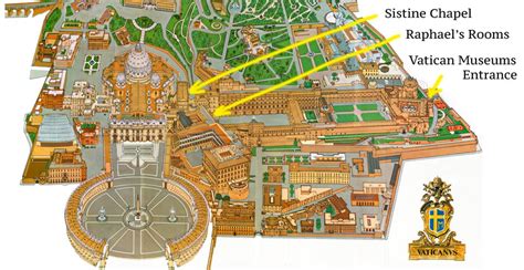 Vatican Museums Map