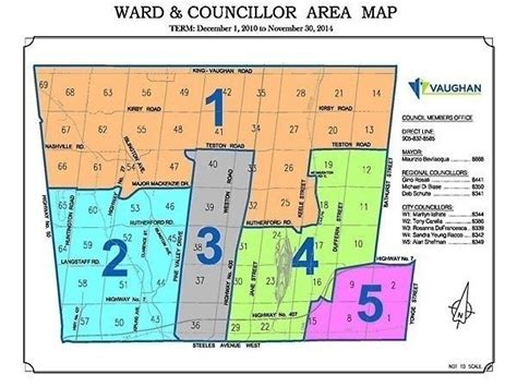 Large detailed map of Vaughan