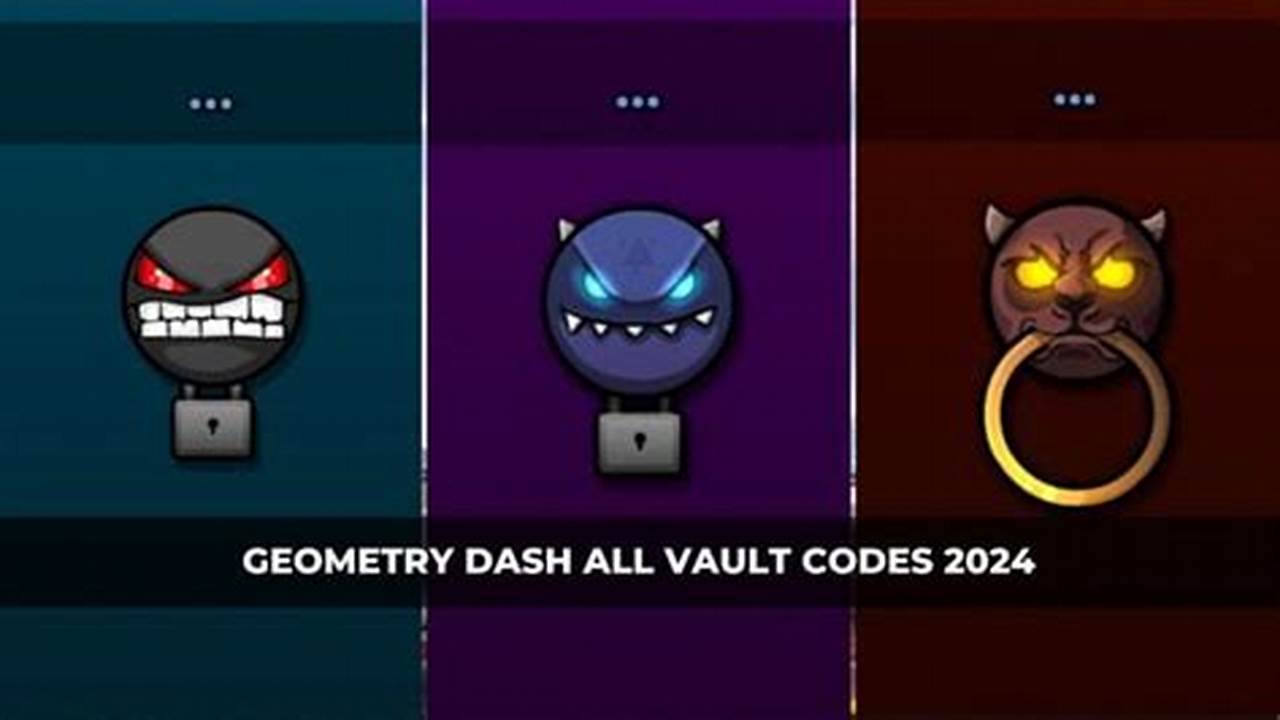 Vault Codes Geometry Dash 2024