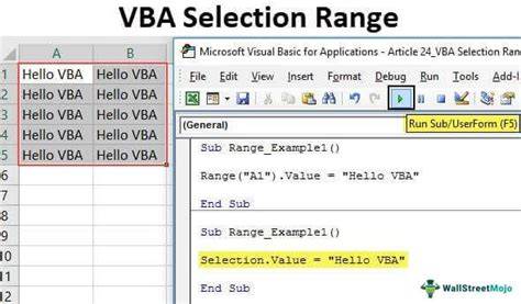 Vba Worksheet Range - SCIENCE EDUCATION