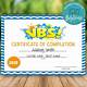 Vbs Certificate Template Free