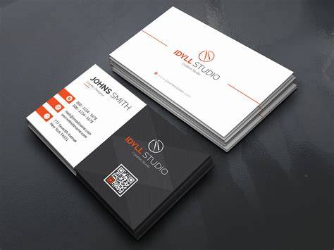 Vector Name Card Template - Graphic Prime | Graphic Design Templates