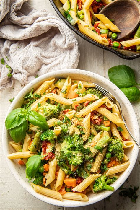 Vegan Pasta Primavera