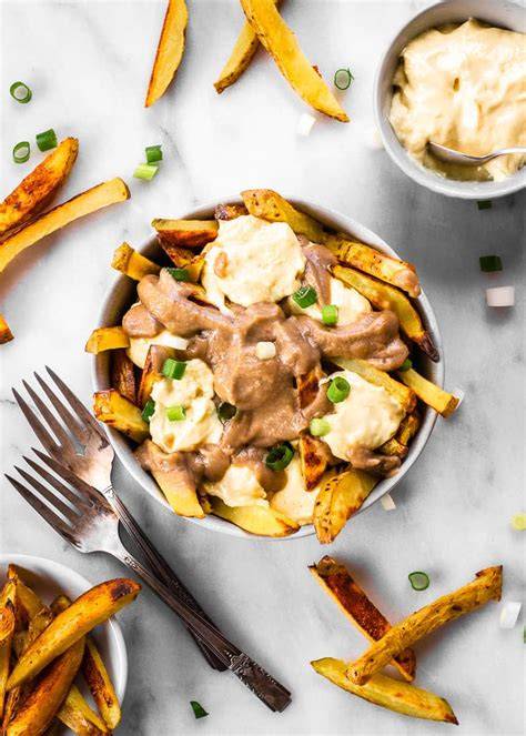 Vegan Poutine Recipe - Chefinoz