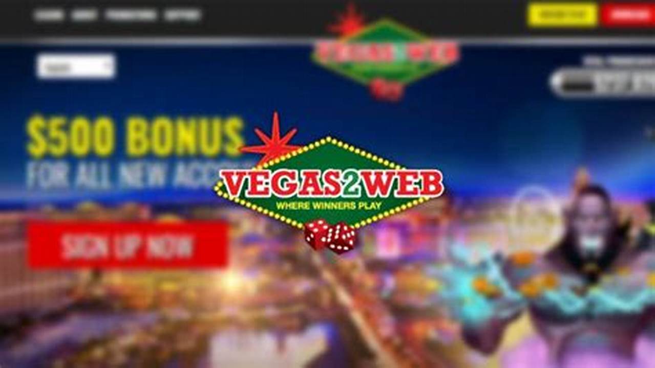Vegas2web No Deposit Bonus Codes 2025