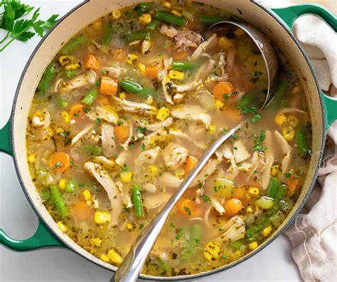 Vegetable Broth and Chicken Broth