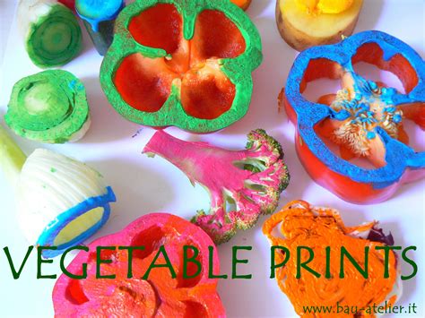 Vegetable Printing Ideas For Children