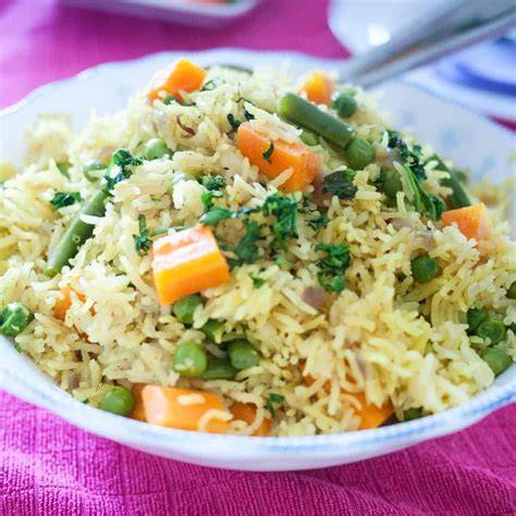 Vegetable Rice Dish