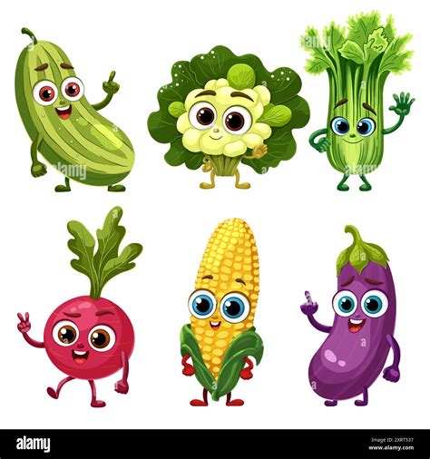 Vegetables Cartoon Images Interest