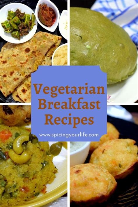 Vegetarian Breakfast India